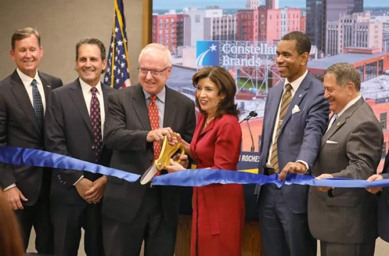 Constellation Brands opens new headquarters in downtown Rochester's Aqueduct Building