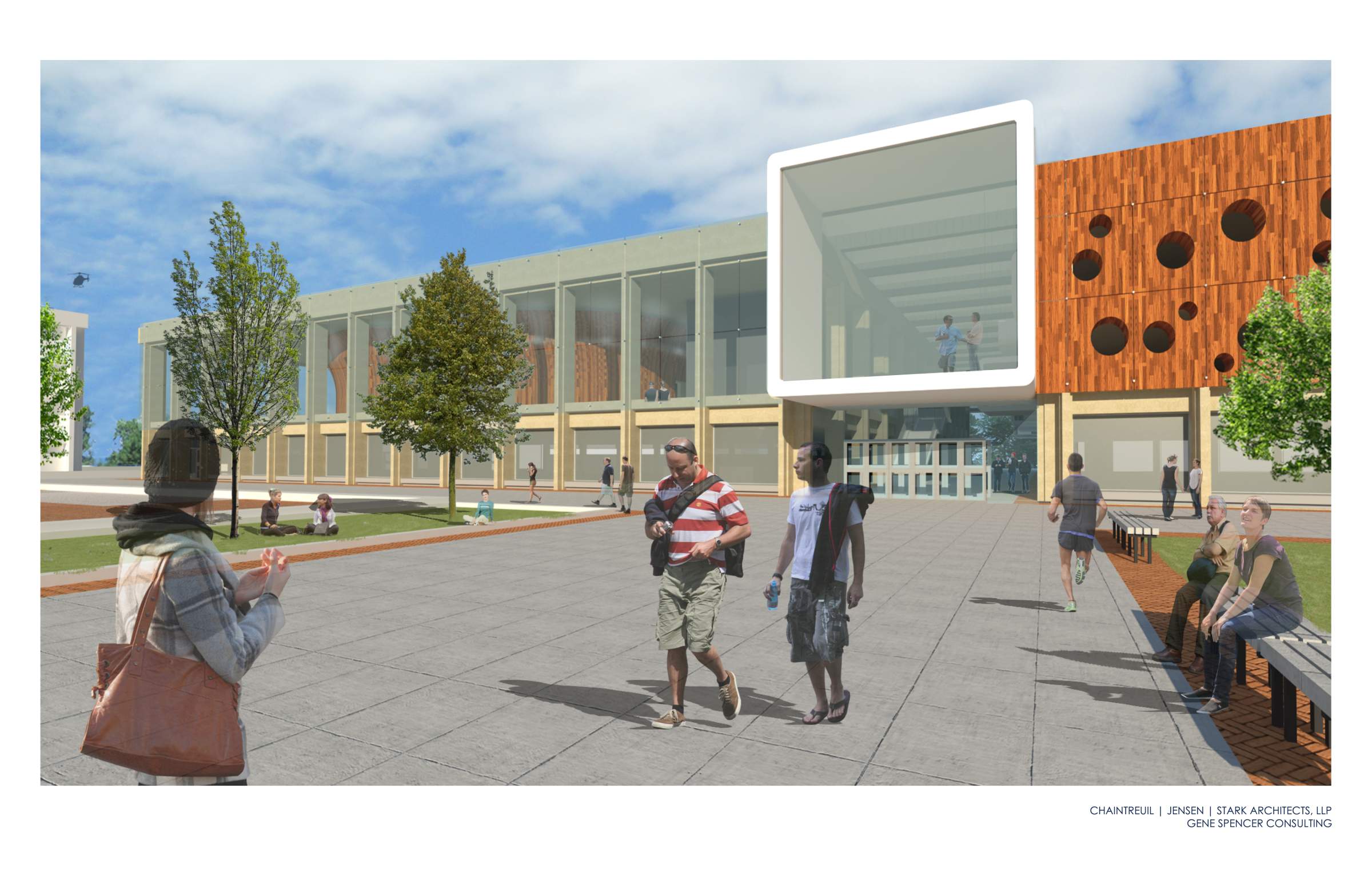 Lanigan Hall + Penfield Library Study > Work > CJS Architects Buffalo